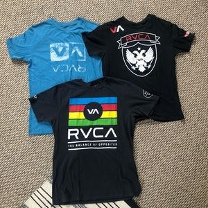 RVCA shirts (bundle)